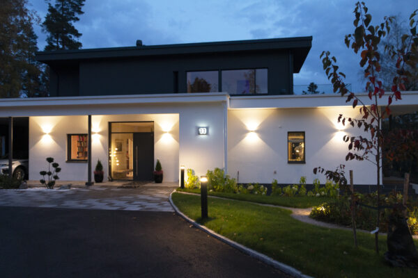Led-pihavalaistus moderniin taloon